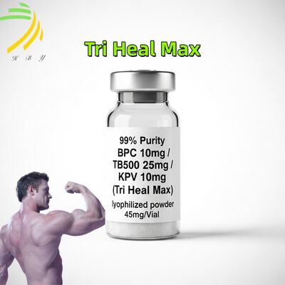 quality Hỗn hợp BPC-15 10mg/TB-500 25mg/KPV 10mg – Lọ đông khô 45mg (Độ tinh khiết 99%) factory