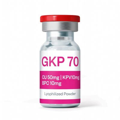 quality 99% (HPLC) GKP 70 peptide (CU 50mg∙ KPV10mg∙ BPC 10mg) Bột lyophilized bán factory
